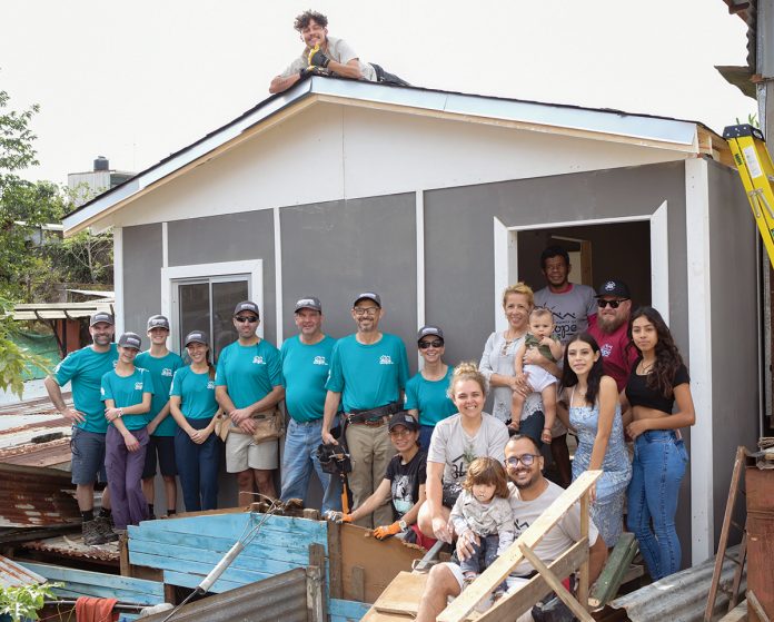BUILDING DREAMS: Staffers from Pariseault Builders Inc. construct a house in Costa Rica.
COURTESY PARISEAULT BUILDERS INC. BUILDING DREAMS: Staffers from Pariseault Builders Inc. construct a house in Costa Rica.
COURTESY PARISEAULT BUILDERS INC.