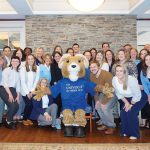MAJOR MILESTONE: Employees for the University of Rhode Island Foundation & Alumni Engagement celebrate the university reaching its $300 million fundraising goal in 2024.  COURTESY UNIVERSITY OF RHODE ISLAND FOUNDATION & ALUMNI ENGAGEMENT