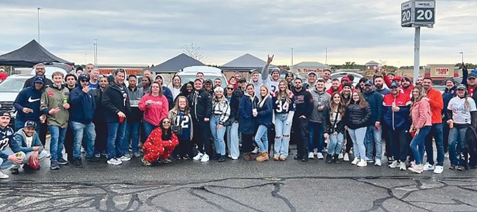 COMPANY KICK-OFF: Zuzick Organization employees gather at a recent New England Patriots game in Foxborough, Mass.
COURTESY ZUZICK ORGANIZATION COMPANY KICK-OFF: Zuzick Organization employees gather at a recent New England Patriots game in Foxborough, Mass.
COURTESY ZUZICK ORGANIZATION