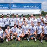 Baystate Financial CUP CRAZY: Baystate Financial employees and advisers participate in the Boston Children’s Hospital’s Corporate Cup in 2024.
COURTESY BAYSTATE FINANCIAL
