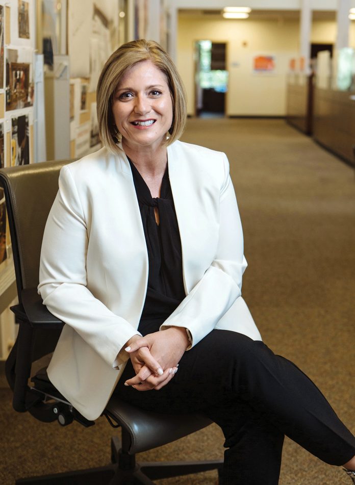 DEEP ­DISCUSSIONS: ­United Way of Rhode Island Inc. CEO and President Cortney Nicolato will be the guest speaker at the Greater Newport Chamber of Commerce’s Nonprofit Leadership Circle event on June 25 at Innovation Newport.  PBN FILE PHOTO/ RUPERT WHITELEY