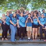 WALK ON: Westerly Community Credit Union staffers and family members gather for a Relay for Life walk last year.  COURTESY WESTERLY COMMUNITY CREDIT UNION