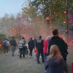 PUMPKIN SPICE: Employees of Envision Technology Advisors LLC visit the Jack O’Lantern Spectacular at Roger Williams Park Zoo in Providence.  COURTESY ENVISION TECHNOLOGY ADVISORS LLC