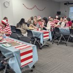 WHERE’S WALDO?: Rhode Island Parent Information Network holds a special “Where’s Waldo”-themed event at the organization.  COURTESY RHODE ISLAND PARENT INFORMATION NETWORK