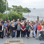 ON THE WATERFRONT: Sansiveri team members enjoying time together at their Spring Firm Retreat. COURTESY SANSIVERI, KIMBALL & CO. LLP