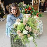 FLORAL SHOP: Jessica Billings has sold artificial floral arrangements through her online store The Accidental Farmer Co. for years. In May, she opened her first brick-and-mortar store called Farmgirl’s Front Porch in North Kingstown.  PBN PHOTO/ELIZABETH GRAHAM