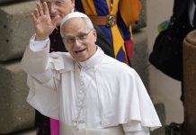 POPE LEO XIV says a baby's recovery from a premature birth at a Pawtucket hospital in 2007 was a miracle, Rhode Island's first Vatican-approved miracle. AP FILE PHOTO/GREGORIO BORGIA