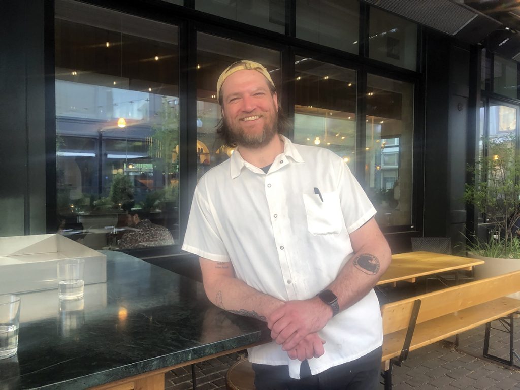 GIFTED CHEF: Ben Sukle, the owner of Gift Horse and proprietor of Oberlin restaurants, both in Providence, is a past James Beard Foundation Award nominee and will be featured as one of five chefs who will team up for a unique collaborative dinner as part of the Taste of New England in Stowe, Vt., in August.
PBN FILE PHOTO/MATTHEW MCNULTY