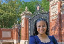 Wendy Wallace was hired as Brown University’s director of civic engagement in May 2023. She previously served as director of engagement and development at the university’s Annenberg Institute’s National Student Support Accelerator. / PBN PHOTO/MICHAEL SALERNO