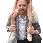 John Moran the prop John Moran poses with his daughter, Avery, 4.