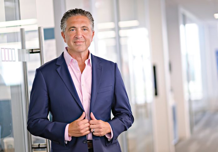 DATA POINTS: Donald Zambarano, KPMG LLP Providence office managing partner and U.S. sector leader, private equity, ­says good decisions come from good data, which he says helps hold people accountable.  PBN PHOTO/MICHAEL SALERNO