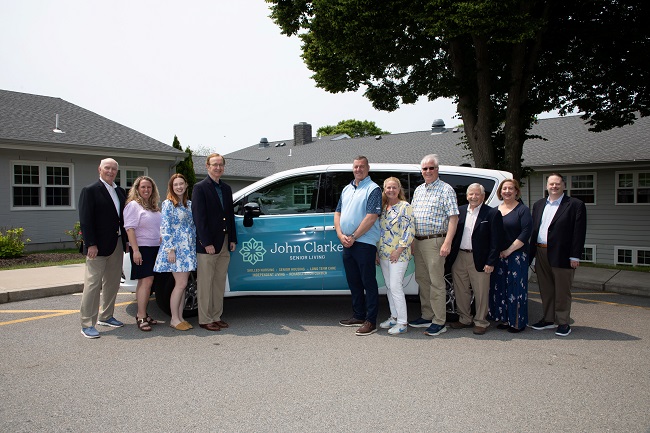 John Clarke Senior Living BankNewport grant