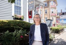 Carla DeStefano BUILDING COMMUNITIES: During Carla DeStefano’s tenure in leading Stop Wasting Abandoned Properties Inc., the organization has invested $200 million in affordable rental housing, residential home sales, and commercial and community space.
PBN PHOTO /TRACY JENKINS
