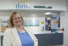 Tamra Ringeling PEOPLE PERSON: Thrive Behavioral Health Chief Operating Officer and interim President Tamra Ringeling says connecting with employees has been critical to her daily work at the organization.
PBN PHOTO/ELIZABETH GRAHAM