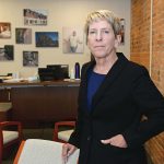 Carol Ventura NEIGHBORHOOD BUILDER: R.I. Housing and Mortgage Finance Corp. CEO and Executive Director Carol Ventura is proud of helping revitalize neighborhoods on the South Side of Providence.
PBN PHOTO/ELIZABETH GRAHAM