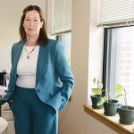 Jennifer Schanck-Bolwell HOME SWEET HOME: Among the projects Crossroads Rhode Island Chief Operating Officer Jennifer Schanck-Bolwell led are changing a former church into the Mike Terry apartments in Providence.
PBN PHOTO/ELIZABETH GRAHAM