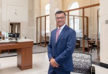 Ken Burnett EFFICIENT: Ken Burnett, Centreville Bank senior vice president and commercial team leader, pioneered the bank’s first renewable energy lending program, leading to more than $60 million in solar and wind project financing.
PBN PHOTO/TRACY JENKINS