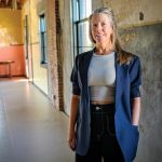 Islay Taylor in June became executive director of Providence-based DESIGNxRI, a nonprofit dedicated to advancing the state’s design sector.  / PBN PHOTO/MICHAEL SALERNO