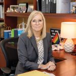 BACK HOME: Rosemary A. Costigan was a nursing student at the Community College of Rhode Island. Now, she has ascended to being the president of her alma mater.  PBN PHOTO/TRACY JENKINS