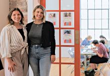 Retail collective brings pop-up energy to new permanent space CREATOR SPACE: Savannah Barkley, left, and Heather Wolfenden co-founded Shop Bloom PVD to support local small businesses and creatives.
PBN PHOTO/MICHAEL SALERNO