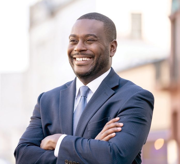 COFFEE TALK: U.S. Rep. Gabe Amo, D-R.I., will be the featured guest at the East Bay Chamber of Commerce’s Coffee & Commerce discussion at the Chamber on Oct. 31, where attendees will be able to meet Amo, enjoy coffee and engage in conversation.  COURTESY GABE AMO