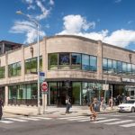 THE STARBUCKS on Thayer Street has closed just a week after the coffee chain announced it was closing hundreds of locations and laying off 900 people. This is a photo of the Medical Arts Building where the Starbucks was located. / COURTESY WARREN JAGGER PHOTOGRAPHY AND PROVIDENCE PRESERVATION SOCIETY