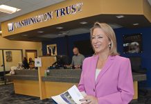 PLANNING AHEAD: Bethany Lardaro, vice president and wealth adviser at Washington Trust Wealth Management, says she’s encouraged by young people’s awareness of retirement savings plans such as Roth IRAs, and she suspects it has something to do with social media.  PBN PHOTO/ELIZABETH GRAHAM