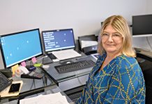 Thayer’s drive, work ethic added up to success ORDER FROM CHAOS: After years working in different accounting roles, Keeping the Books NE LLC owner Marsha Thayer launched her own firm that helps businesses build efficient, accurate financial systems and reports.
PBN PHOTO/MICHAEL SALERNO