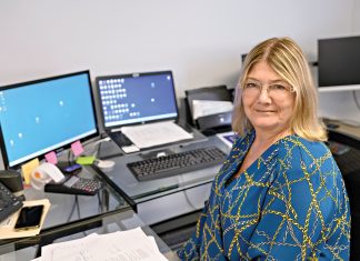 ORDER FROM CHAOS: After years working in different accounting roles, Keeping the Books NE LLC owner Marsha Thayer launched her own firm that helps businesses build efficient, accurate financial systems and reports. PBN PHOTO/­MICHAEL SALERNO