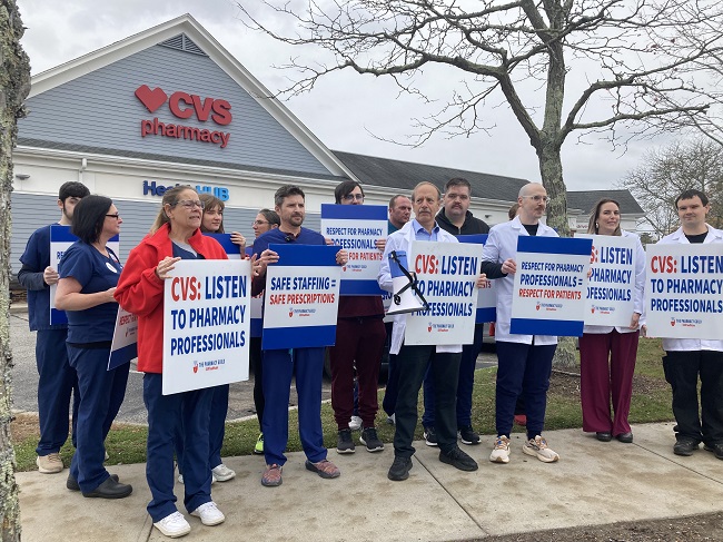 CVS pharmacist guild alleges union-busting activities, unsafe practices