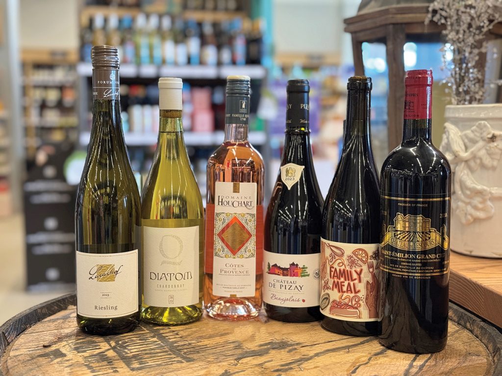 QUITE THE GATHERING: Finding the right wine pairings on Thanksgiving can be challenging. One of these wines should cover most situations.  COURTESY JESSICA NORRIS GRANATIERO