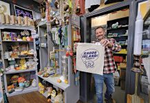 MISMATCHED: Asher Schofield, co-owner of Providence novelty shop Frog & Toad LLC, says many holiday-season job applicants this year did not want full-time work. PBN FILE PHOTO/­MICHAEL SALERNO