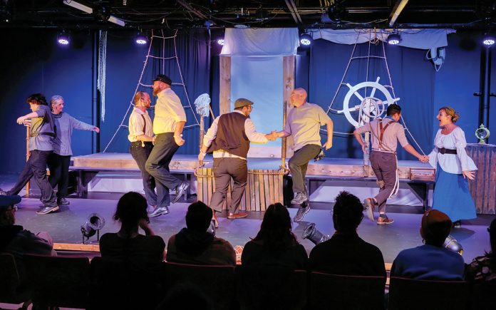SWING YOUR PARTNER: The Academy Players of Rhode Island perform “The Old Man and the Old Moon” at the theater in Providence. PBN PHOTO/MICHAEL SALERNO