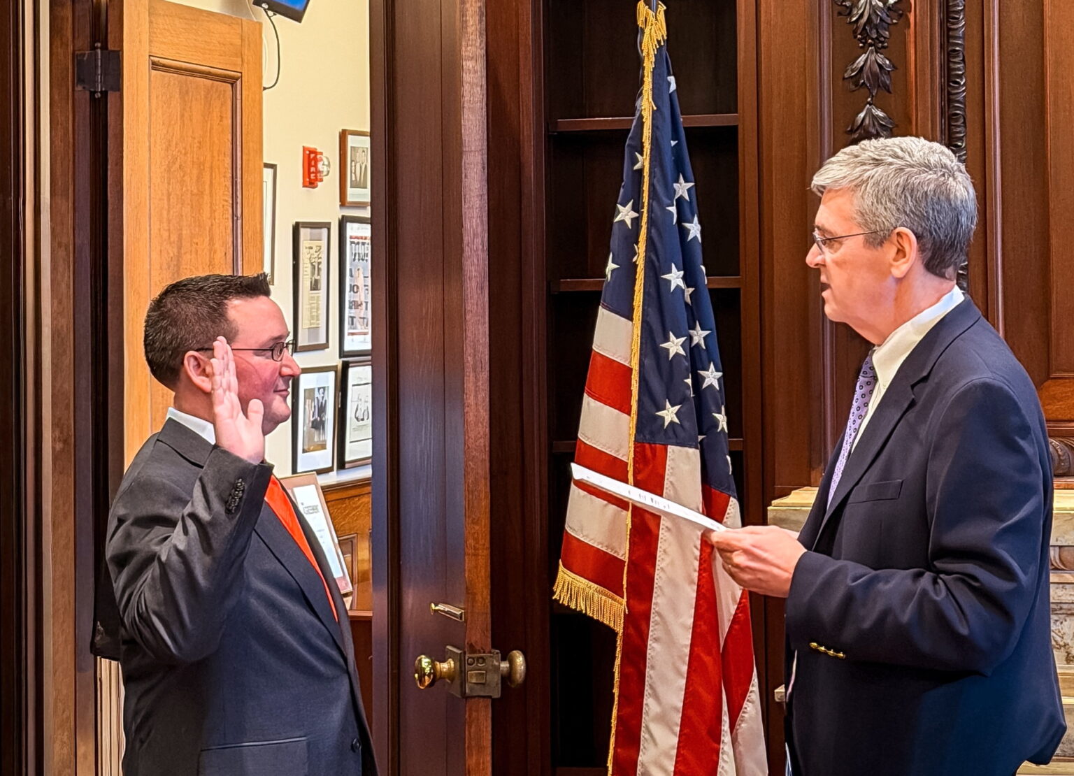 Republican Charles Calenda sworn in as interim U.S. attorney for R.I.
