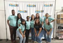 Providing mental health care where it’s needed most BEING SEEN: Revive Therapeutic Services employees volunteer at food rescue nonprofit Feed RI in East Providence. Clinical Director Dee Tavares says being visible in the community, such as by volunteering, helps Revive attract a diverse pool of applicants and find qualified staff members.
COURTESY REVIVE THERAPEUTIC SERVICES