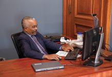 DEI in the DEDI Office: ‘It’s about meeting people where they are’ PAVING THE WAY: Tomás Ávila, associate director for intergovernmental affairs and outreach for the state of Rhode Island, preceded Keith Stokes as the associate director of the R.I. Division of Equity, Diversity and Inclusion office. Ávila’s advocacy for minority-owned businesses laid the groundwork for the office’s current programs.
PBN PHOTO/TRACY JENKINS