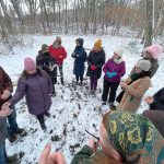 USHERING IN WINTER: The Woonasquatucket River Watershed Council will hold a Winter Solstice Celebration event at the Leo Bouchard Conservation Center in Smithfield on Dec. 21 featuring guided hikes, crafts and refreshments. COURTESY WOONASQUATUCKET RIVER WATERSHED COUNCIL