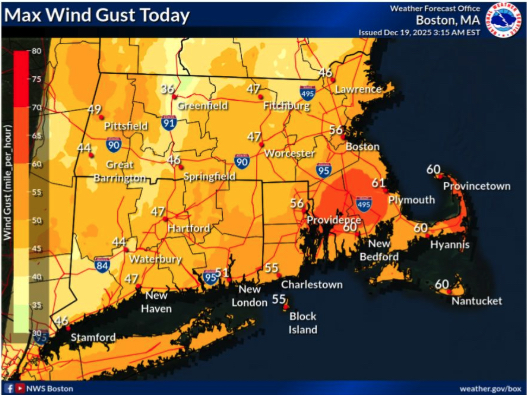 Windstorm turns off power for thousands of Rhode Island Energy customers