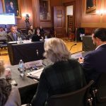 BUCKLE UP: The Special Legislative Commission to Study Housing Affordability meets at the Statehouse in December. When the full General Assembly reconvenes this month, health care, housing and a budget deficit will be atop a long list of issues awaiting state lawmakers.  PBN FILE PHOTO/­MICHAEL SALERNO