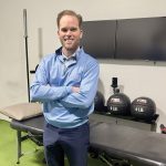 Fit for a swing CLIENT-FOCUSED: Michael Edwards is the founder and owner of Shore Golf Performance & Physical Therapy, which he created with a focus on serving clients rather than insurance companies.
PBN PHOTO/CHRISTOPHER ALLEN