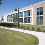 Fresh Design LET THERE BE LIGHT: The interior of the renovated Clarke Science Building on the Rhode Island College campus is brighter because the larger windows allow in more natural light.
COURTESY RHODE ISLAND COLLEGE