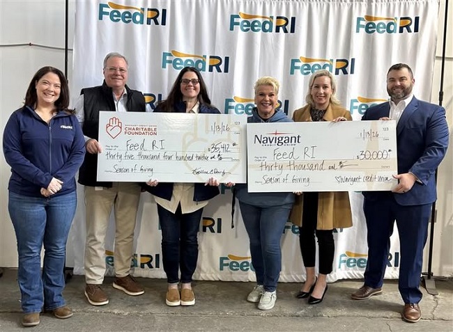 Navigant’s first Season of Giving campaign raises $65K for Feed RI