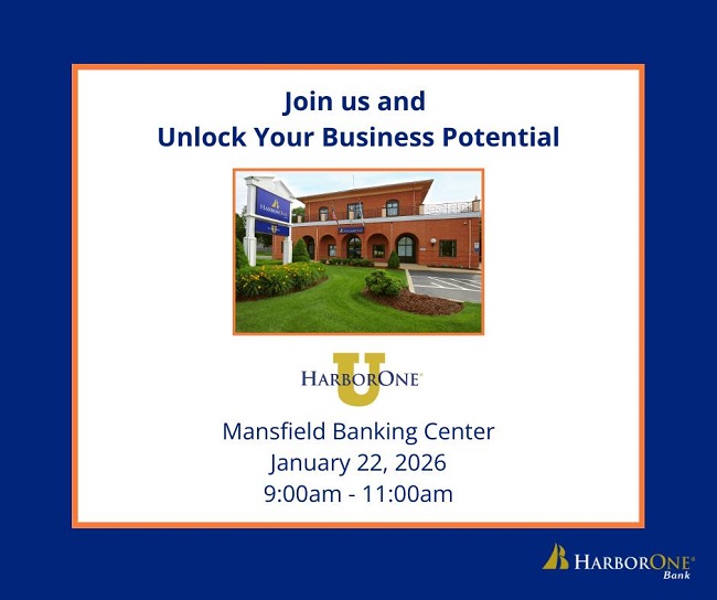 HarborOne Bank to host resource and networking event focused on small businesses