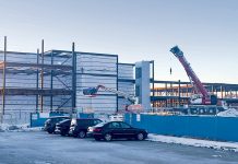 On Aquidneck Island, school merger talks reignite debate WORK IN PROGRESS: A wing at the new Middletown High School and Middle School is under construction, financed in part by a $190 million bond passed by town voters in 2023.
PBN PHOTO/CHRISTOPHER ALLEN