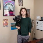 Frogs Videography helps businesses tell their story STORYTELLERS: Michael Cabral, co-founder and co-owner of Frogs Videography, started the company with his friend David Bacdayan to make short films and now the pair helps clients tell the story of their business.
PBN PHOTO/TRACY JENKINS