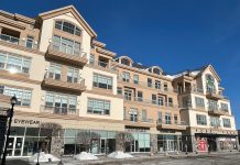 COMMUNITY FEEL: Chapel View in Cranston contains condominiums, offices, retail and restaurants built on the site of a former boys’ state training school.  PBN FILE PHOTO/­WILLIAM HAMILTON