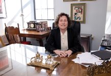 GROWING CONCERN: Lynette Labinger, a cooperating attorney for the American Civil Liberties Union of Rhode Island Inc., says she’s concerned about the way strategic lawsuits against public participation, or SLAPP suits, are increasingly emerging in housing disputes tied to tenant organizing. PBN PHOTO/TRACY JENKINS 