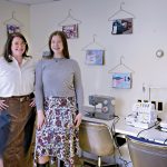 Creating a community through sustainable fashion SEWING COMMUNITY: Danielle Sturm, left, and Charlotte von Meister, co-founders and owners of The Nest PVD, said they started the Providence-based vintage boutique shop and education space centered on curated secondhand clothing, tailoring and hands-on craft education to meet people while learning together.
PBN PHOTO/MICHAEL SALERNO