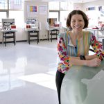 HERE TO HELP: Annajane Yolken, center liaison and director of strategy, at Project Weber/RENEW’s overdose prevention center in Providence, which has been open for a year. / PBN PHOTO/MICHAEL SALERNO