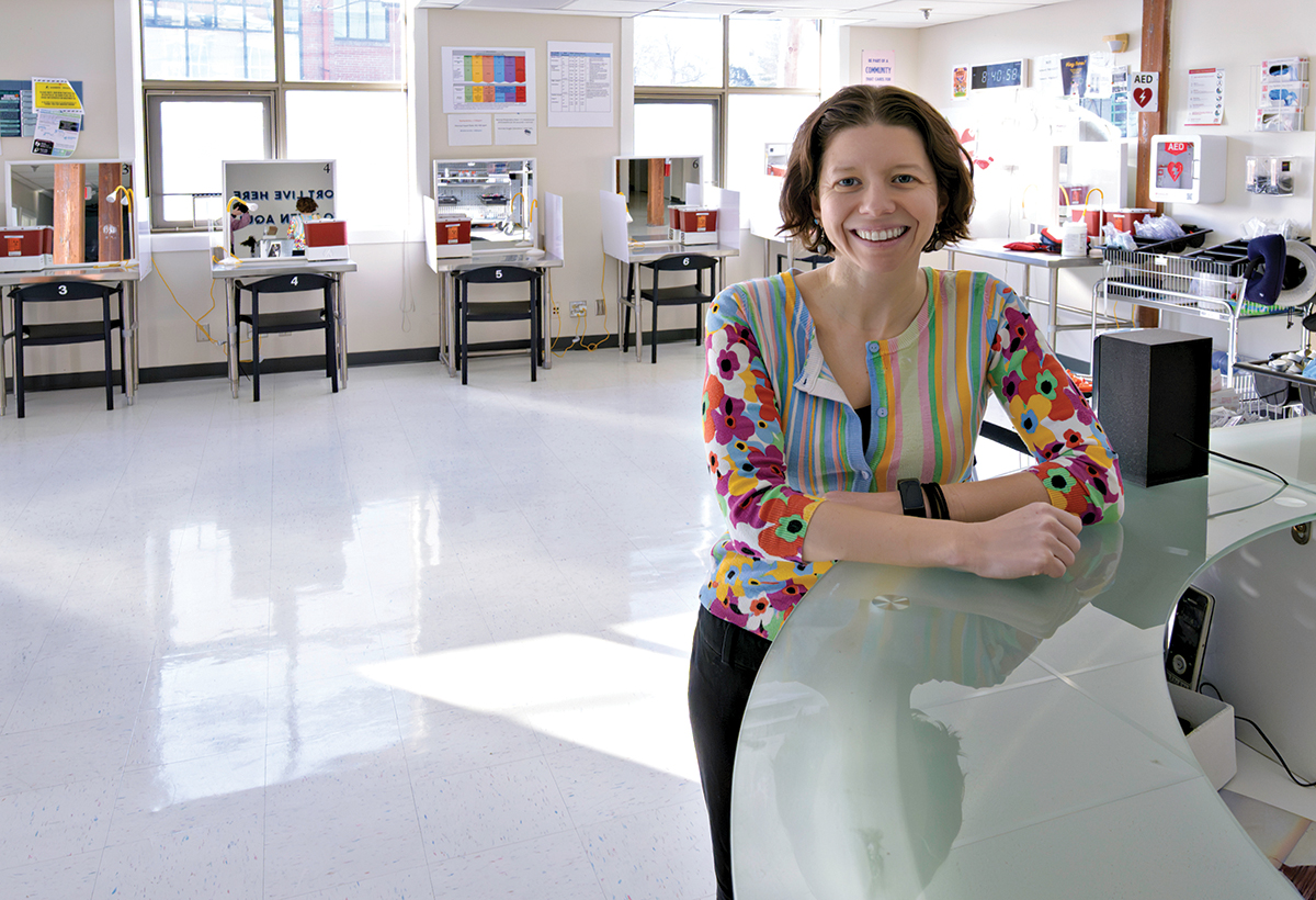 First-year data signals success at harm reduction center